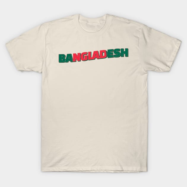 Bangladesh Vintage style retro souvenir T-Shirt by DesignerPropo